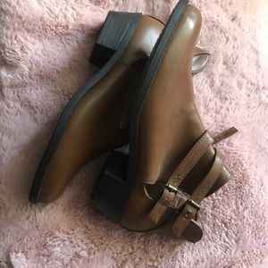 Forever 21 Buckled Low Booties